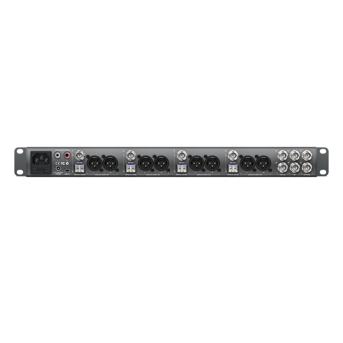 Blackmagic ATEM Studio Converter, rear