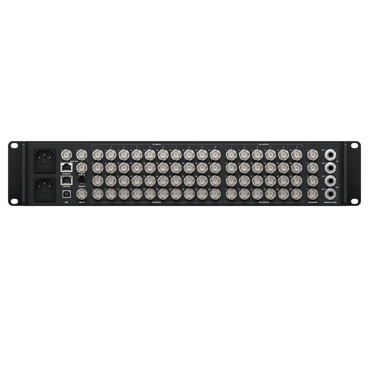 Blackmagic ATEM Constellation 8K - Ultra HD Live Production Switcher, rear