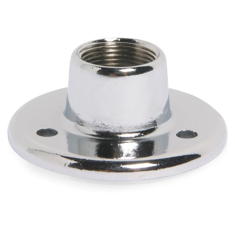 Atlas Sound AD-11B Surface Mount Female Mic Flange Chrome