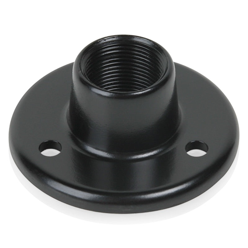 Atlas Sound AD-11BE Surface Mount Female Mic Flange Ebony