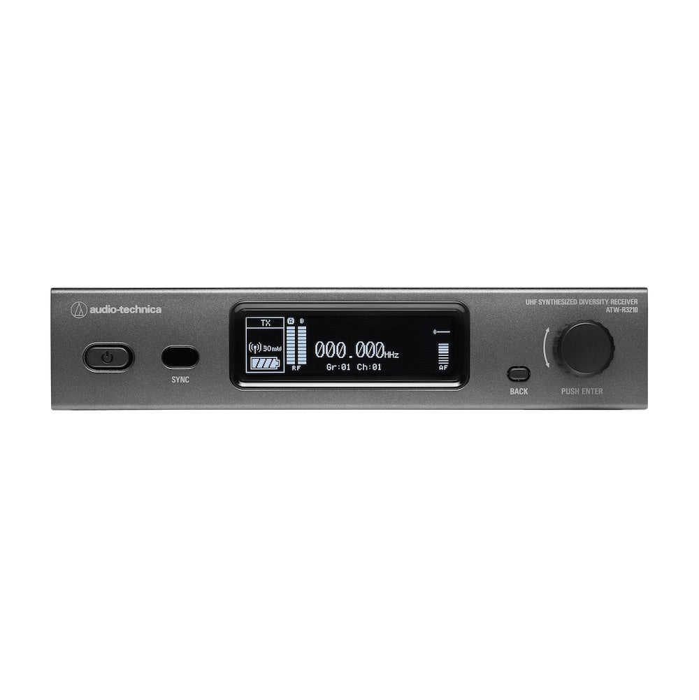 Audio-Technica ATW-3211 Wireless Body-pack System, receiver front