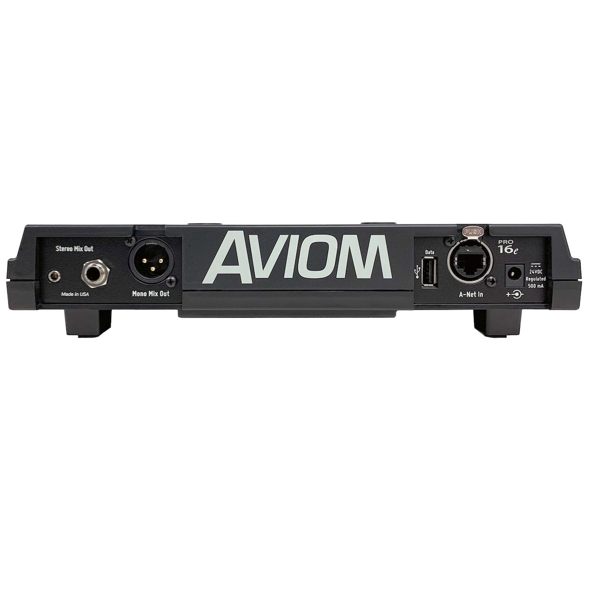 Aviom A640 Personal Mixer - 16-channel Digital Monitor Mixing System rear