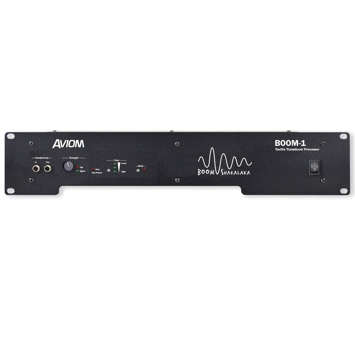 Aviom BOOM-1 - Tactile Transducer Processor front