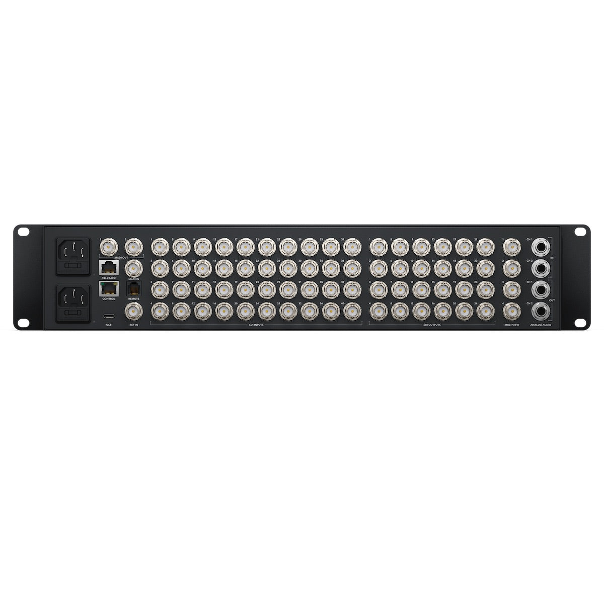 Blackmagic Design ATEM 4 M/E Constellation 4K, rear