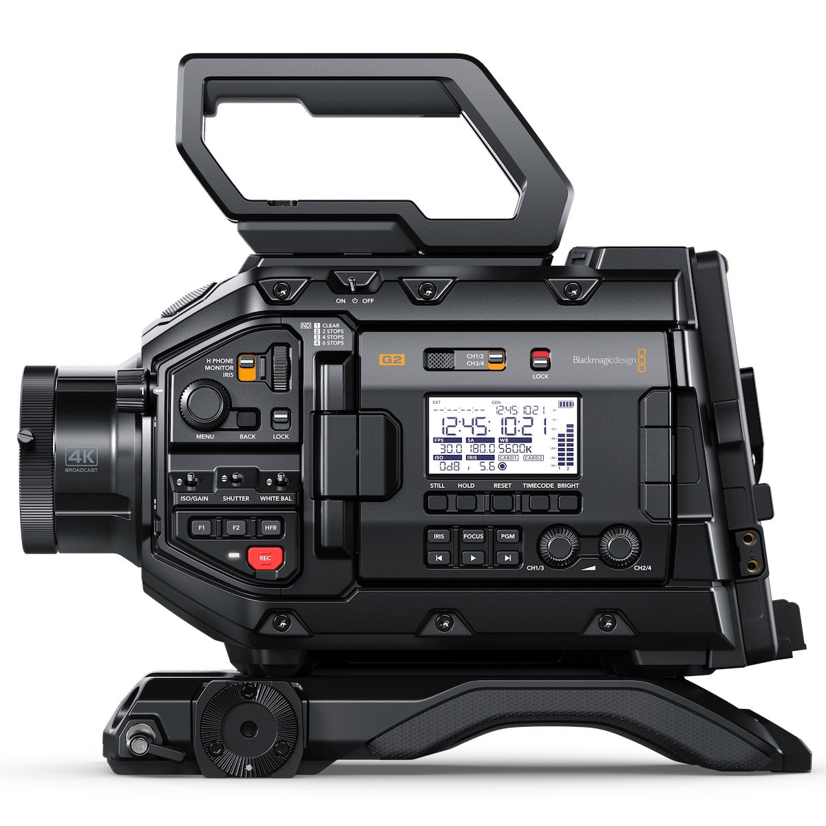 Blackmagic URSA Broadcast G2, left side