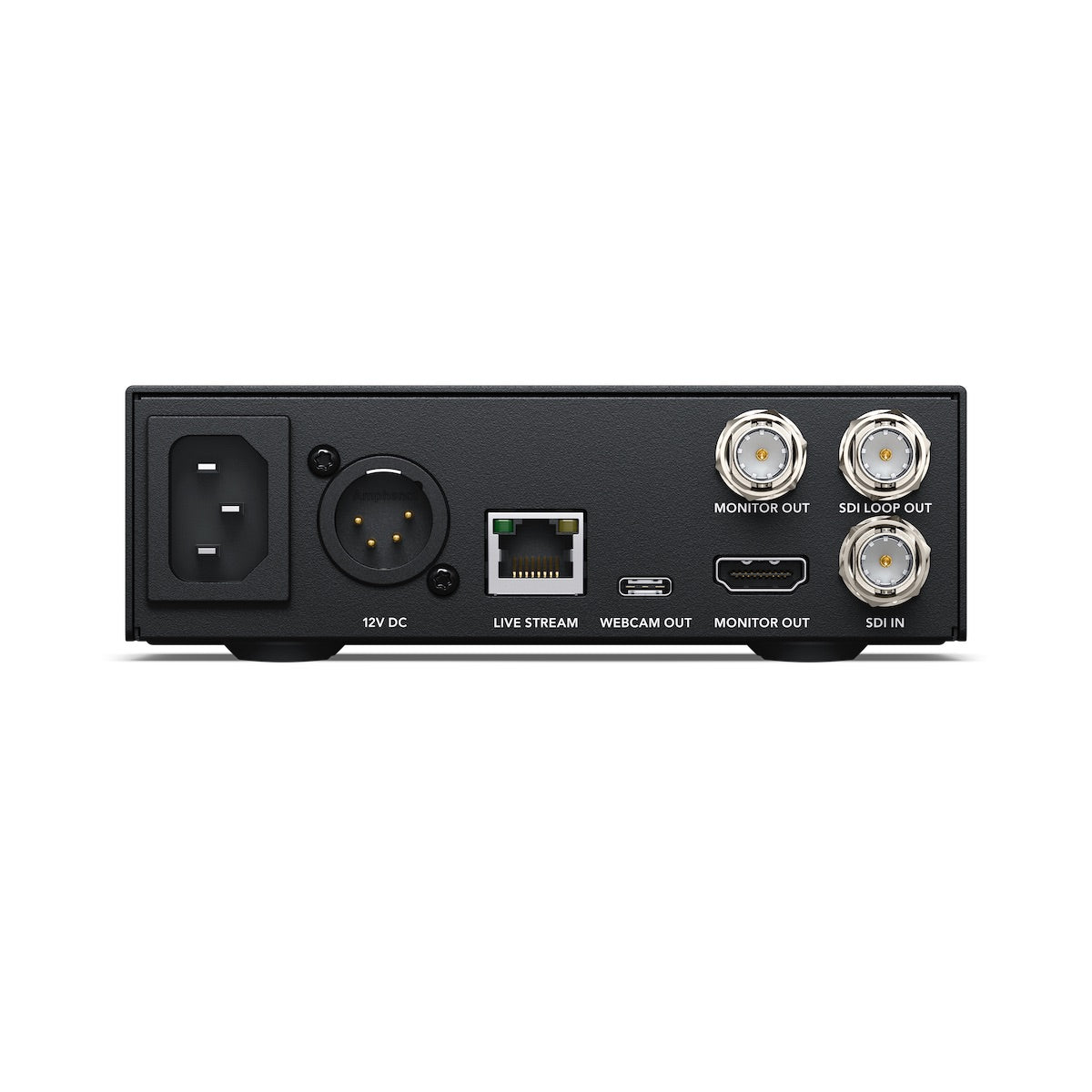Blackmagic Web Presenter 4K - Streaming Encoder, rear