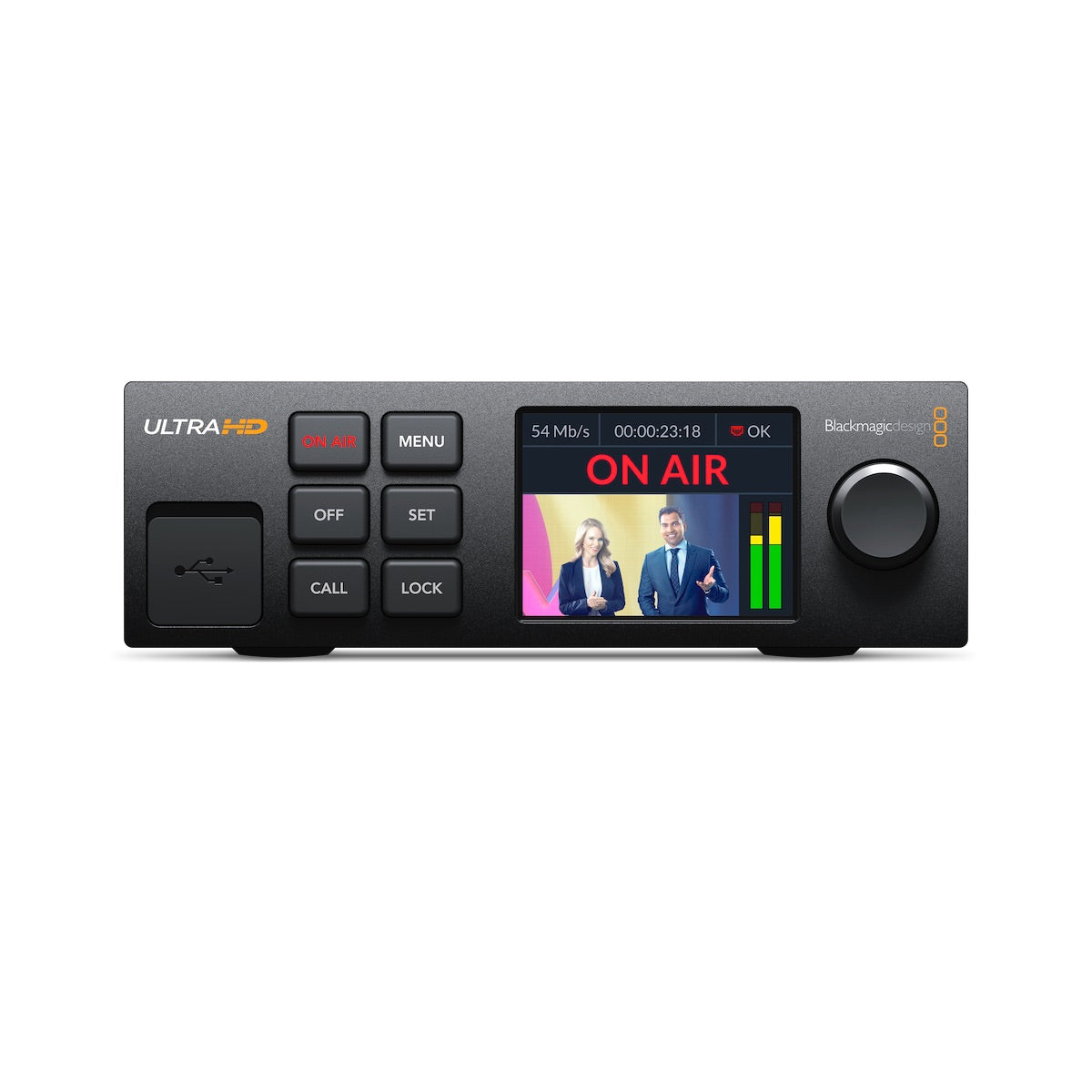 Blackmagic Web Presenter 4K - Streaming Encoder, front