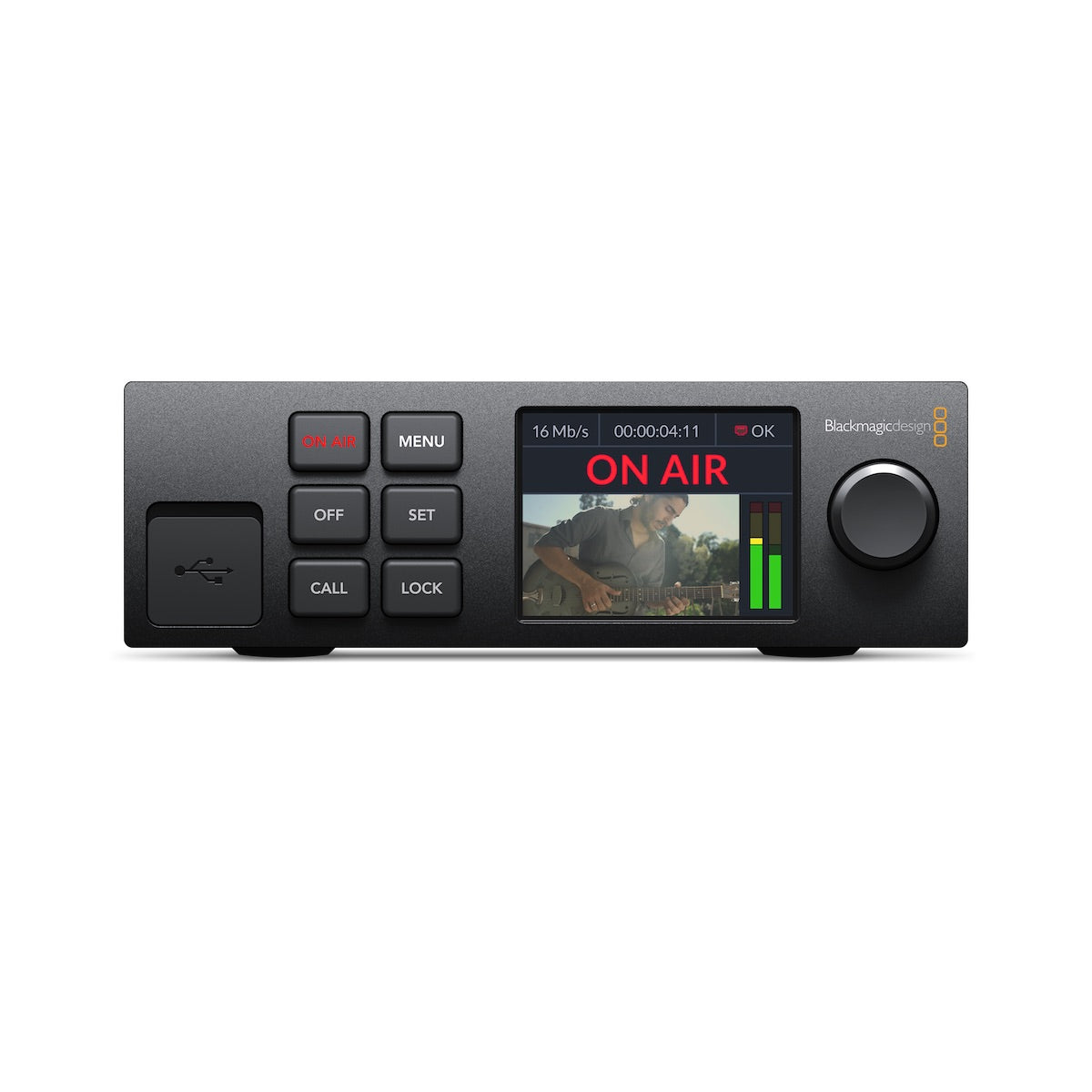 Blackmagic Web Presenter HD - Streaming Encoder, front