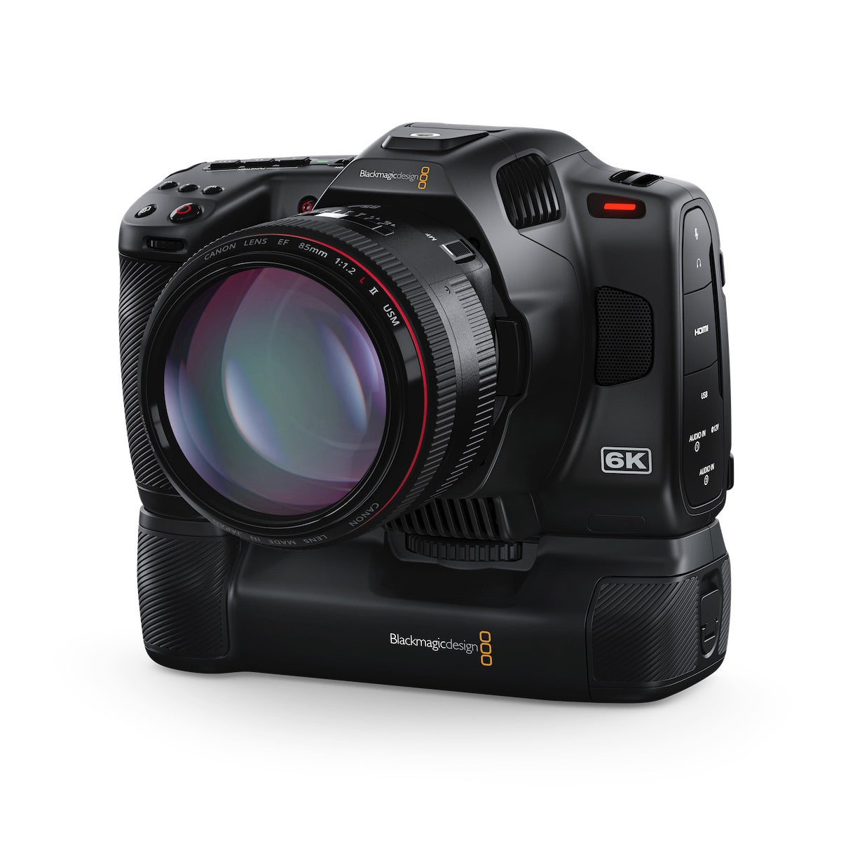 Blackmagic Design Battery Pro Grip on Pocket Cinema Camera 6K