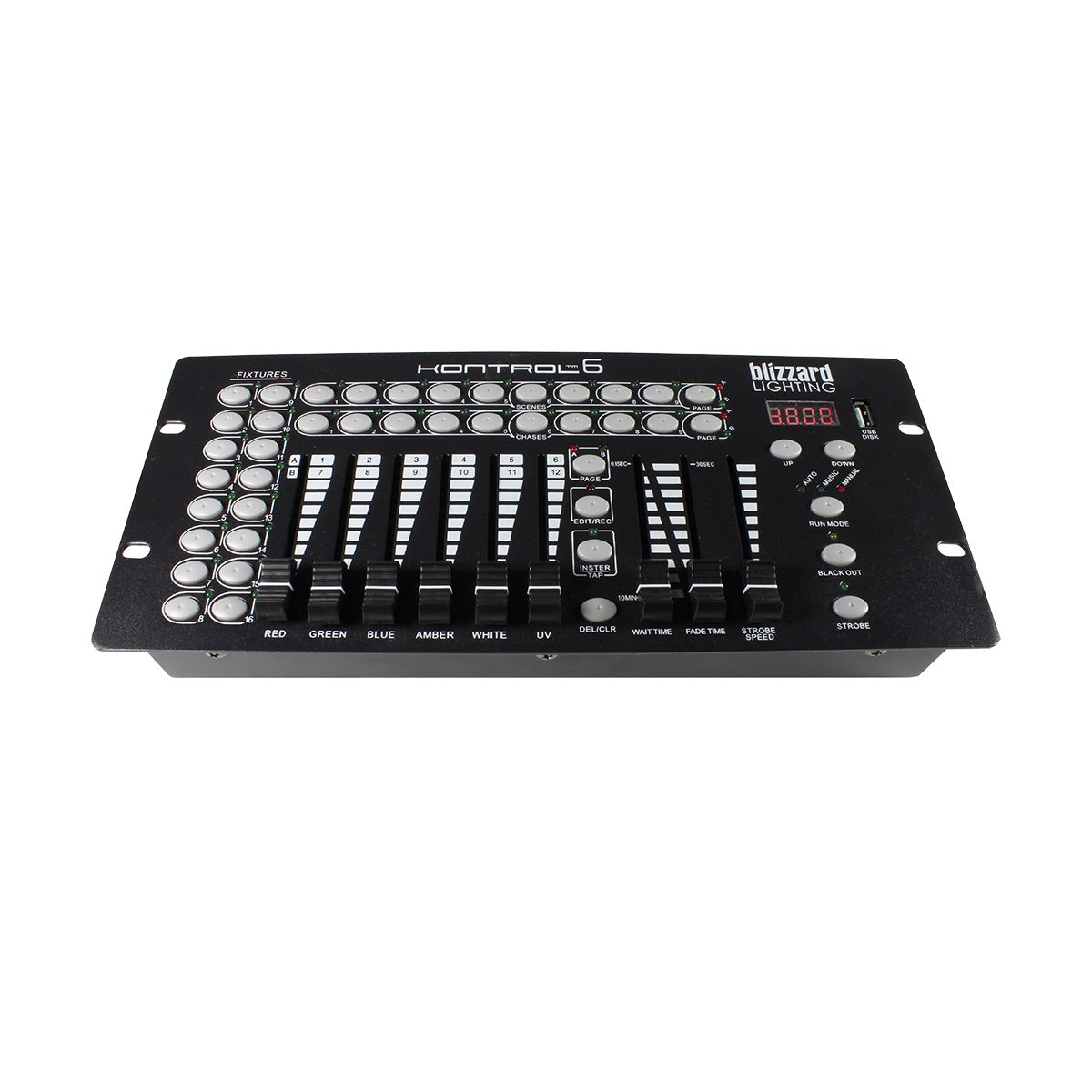 Blizzard Lighting Kontrol 6 - Compact DMX Lighting Controller, front