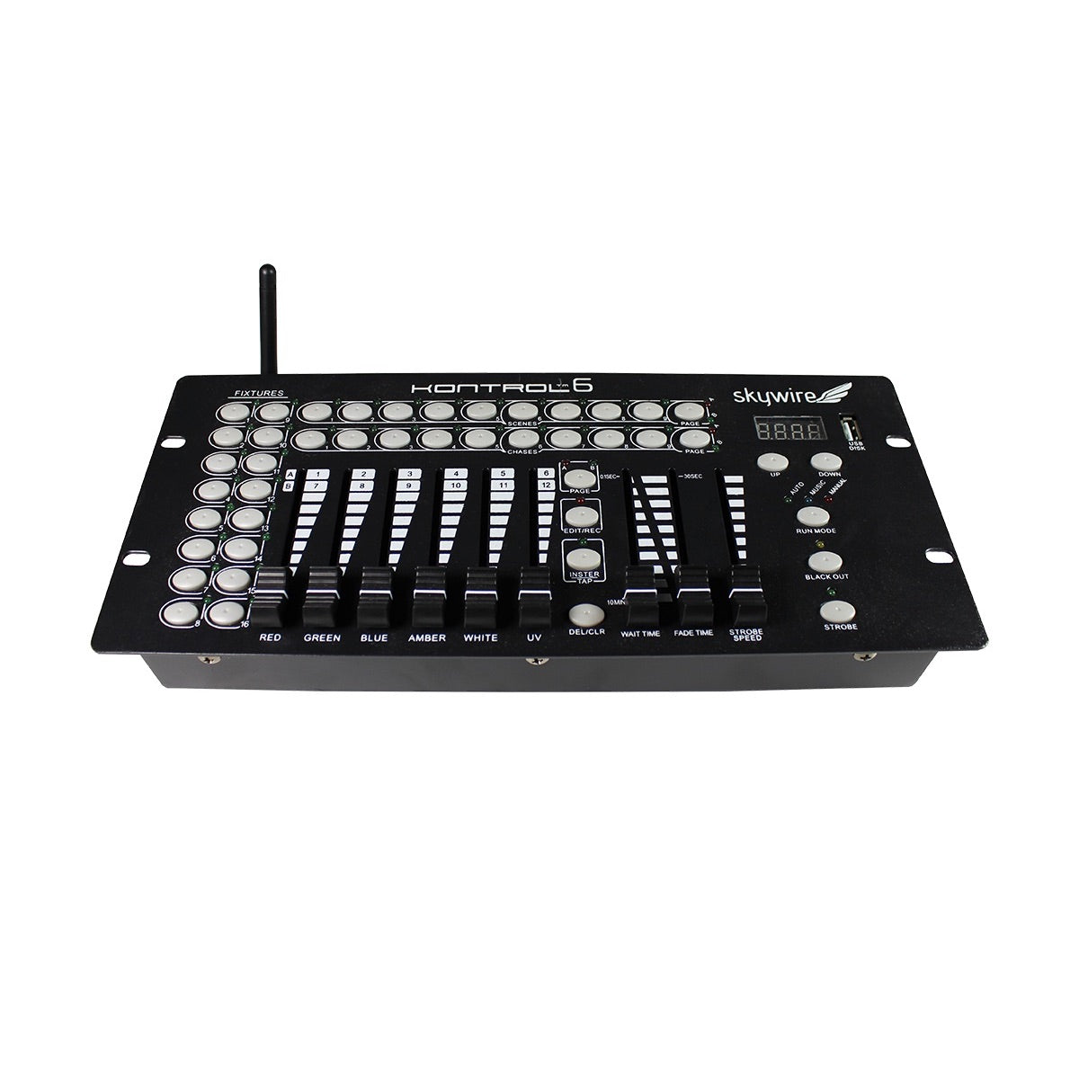 Blizzard Lighting Kontrol 6 Skywire - Wireless DMX Lighting Controller, front
