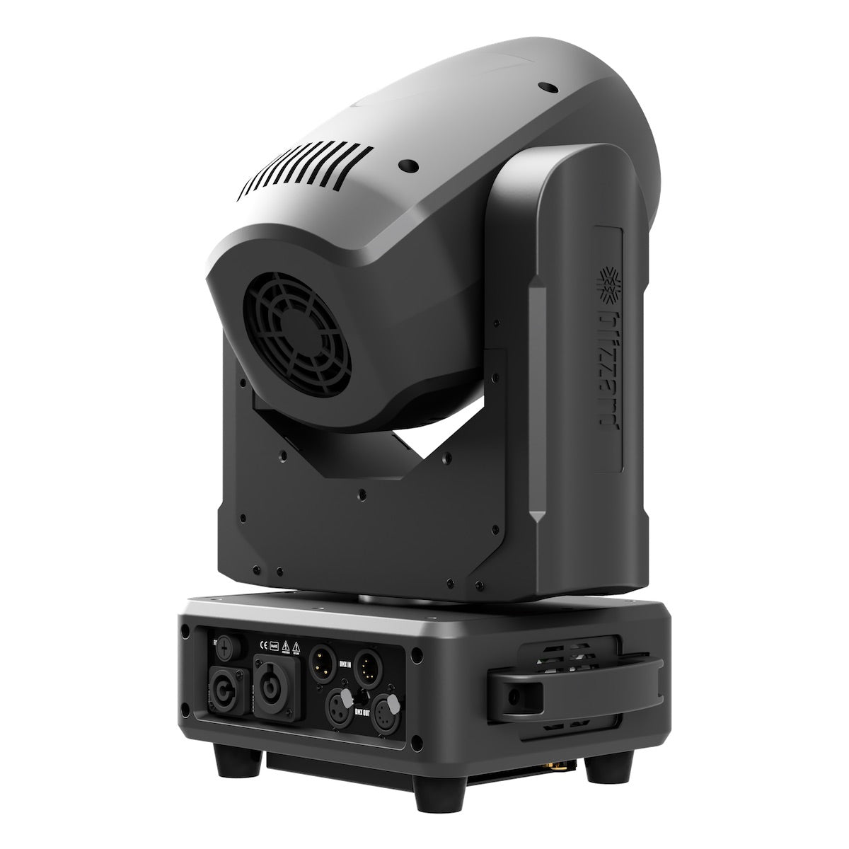 Blizzard Lighting Hype 150 - 150W LED Spot Moving Head Fixture, back right