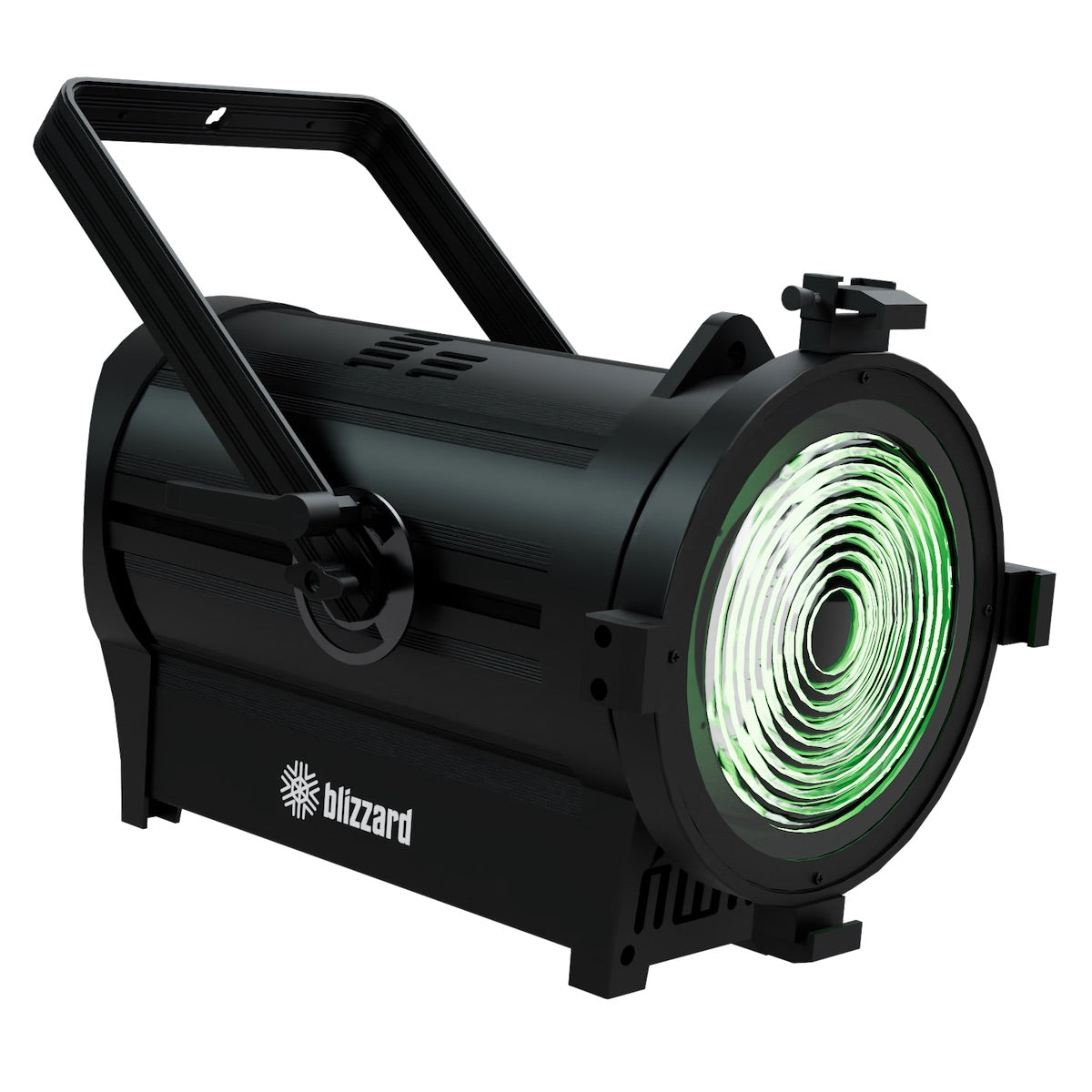 Blizzard Verismo Fresnel RGBALC - Full Color LED Fresnel, green