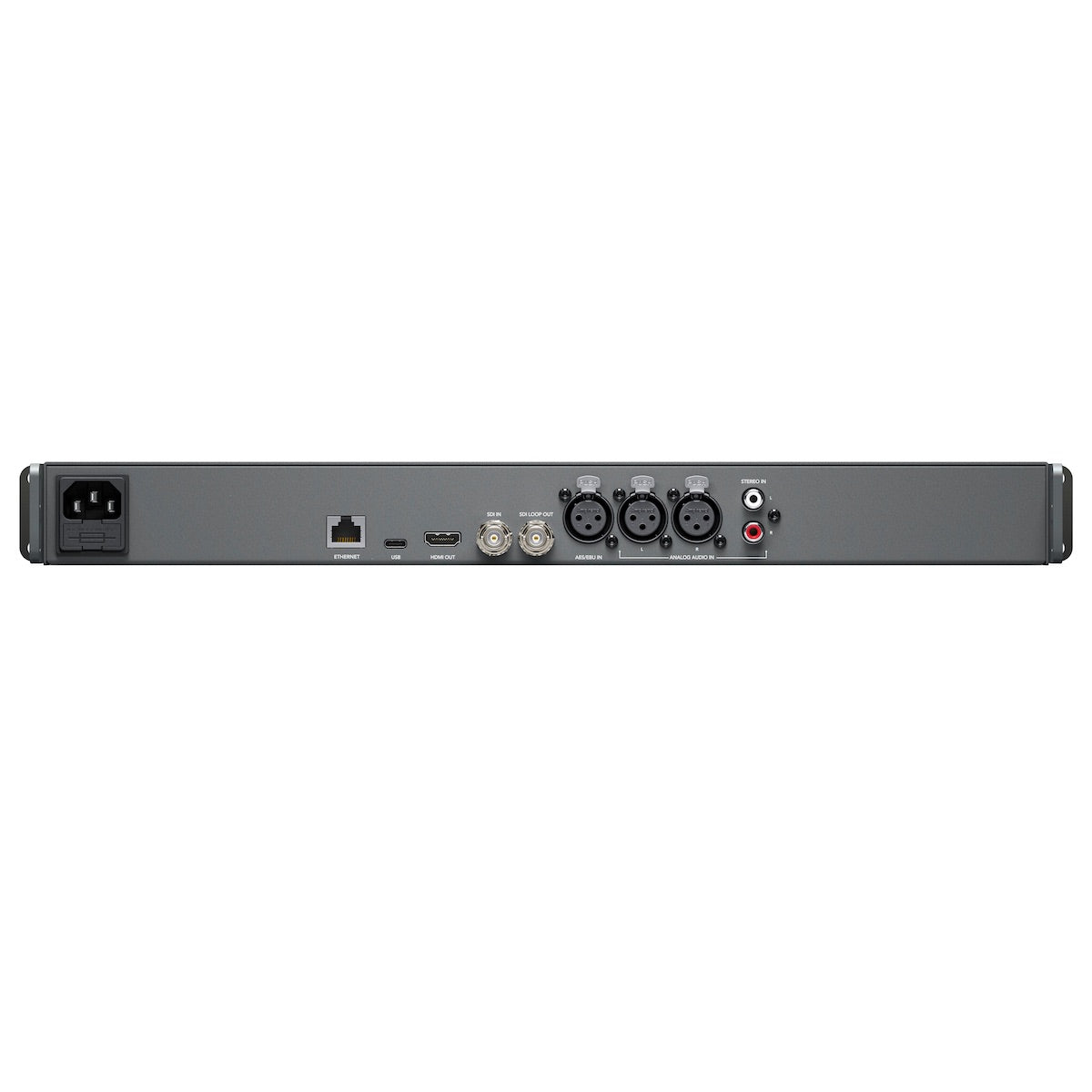 Blackmagic Audio Monitor 12G - Rack Mount Monitoring, rear