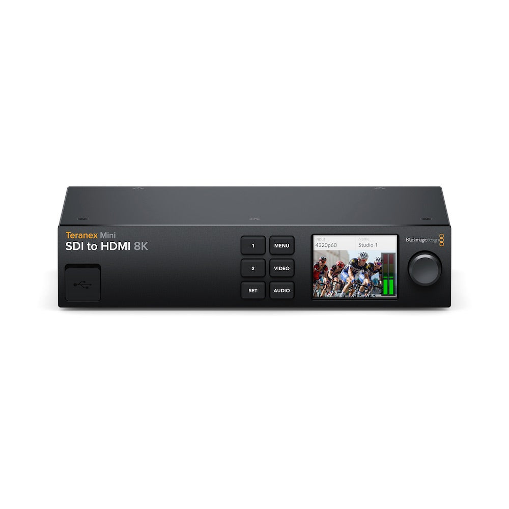 Blackmagic Teranex Mini SDI to HDMI 8K, front tilt