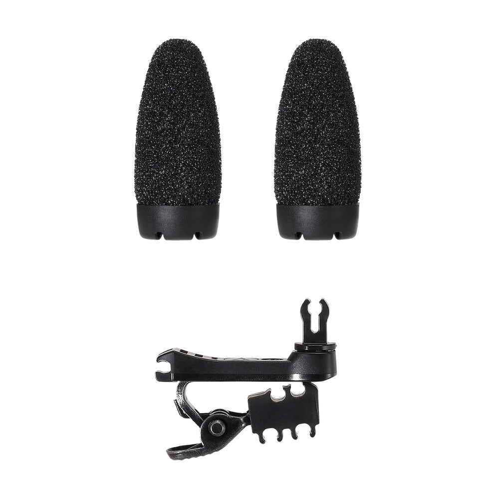 Audio-Technica BP898 - Subminiature Cardioid Condenser Lavalier Microphone includes two windscreens and mic clip