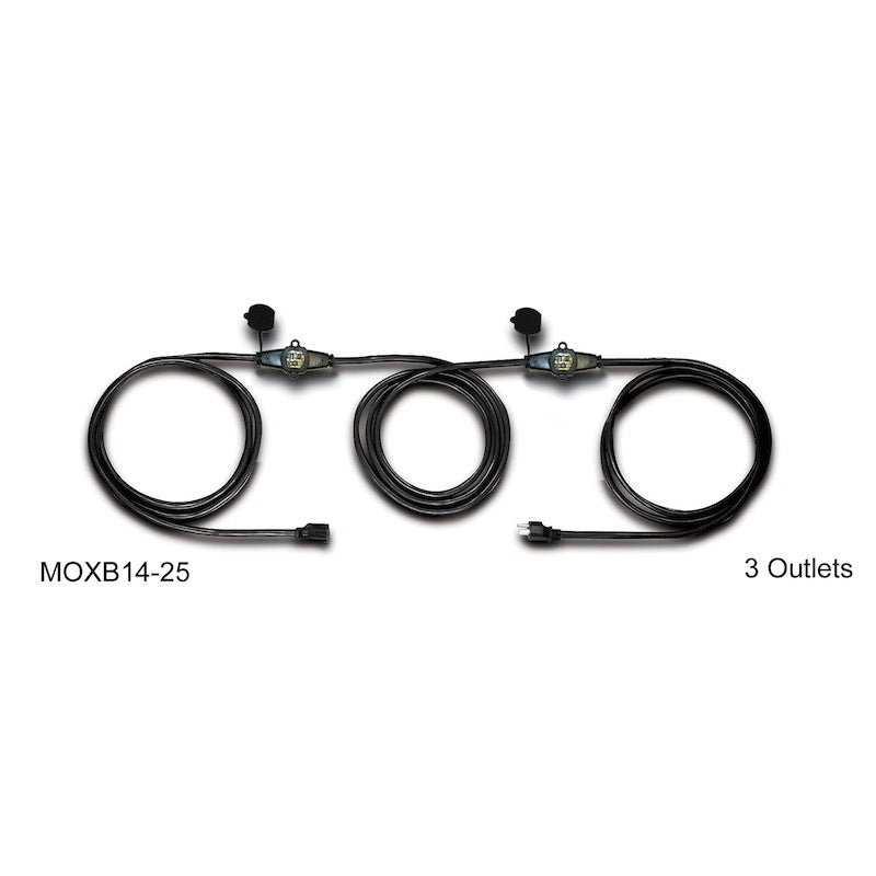 CBI Multi-Outlet Extension Cord, 25-ft., 14 AWG, 3-outlet