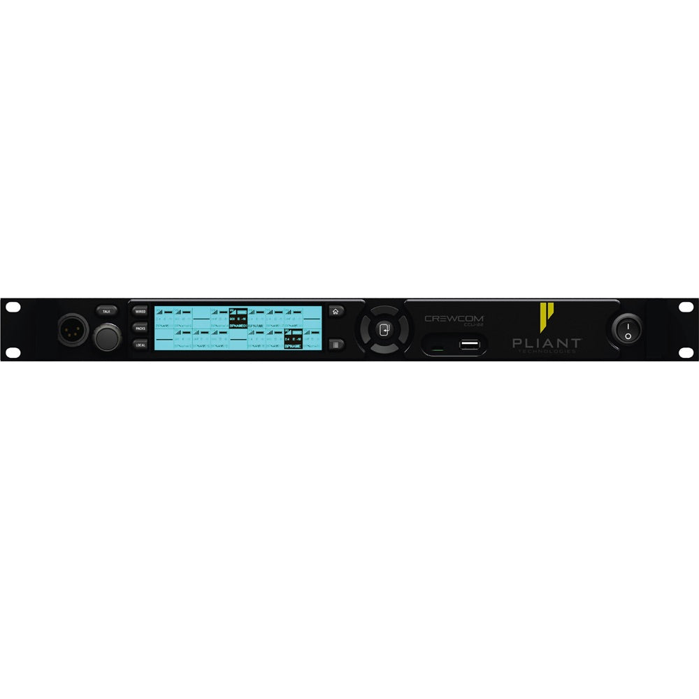 Pliant Technologies CrewCom 2+2 Control Unit, front