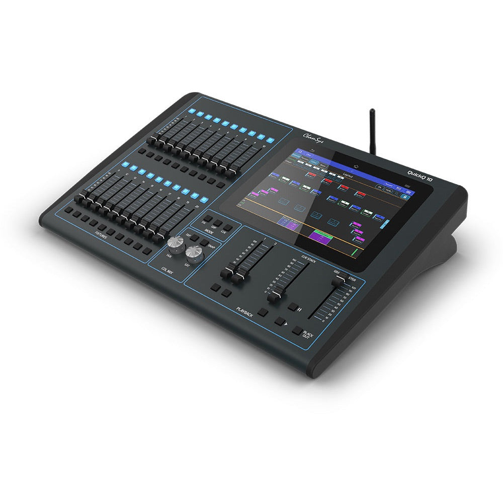 ChamSys QuickQ 10 - Lighting Control Console, left