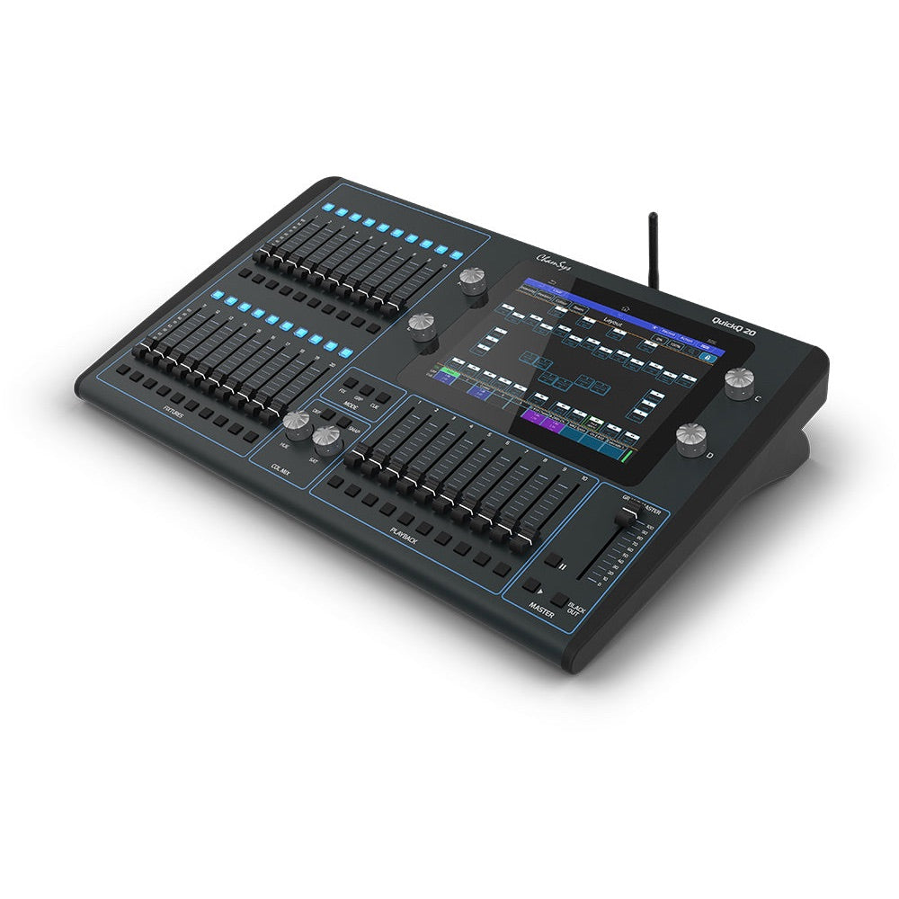 ChamSys QuickQ 20 - Lighting Control Console, left