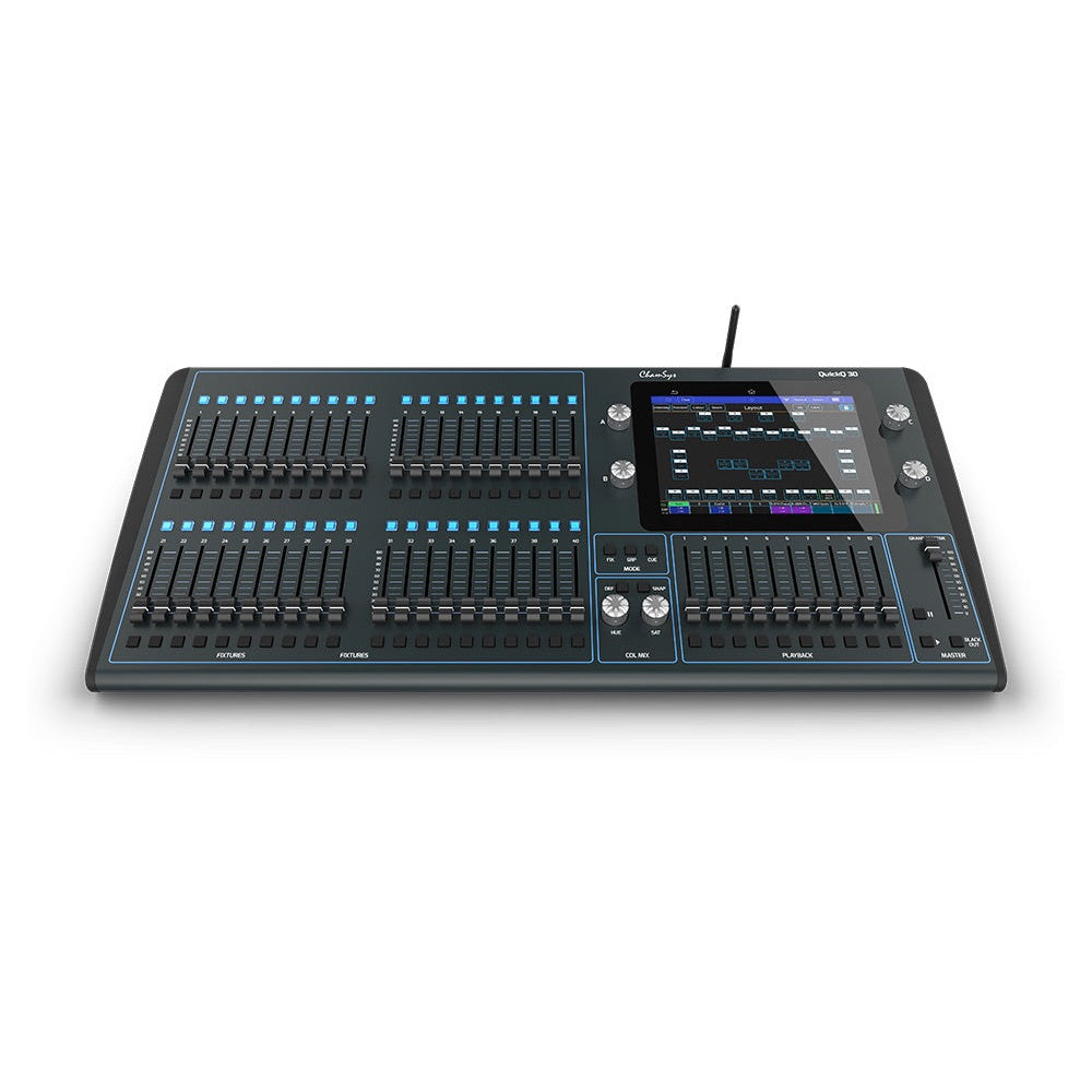 ChamSys QuickQ 30 - Lighting Control Console, front