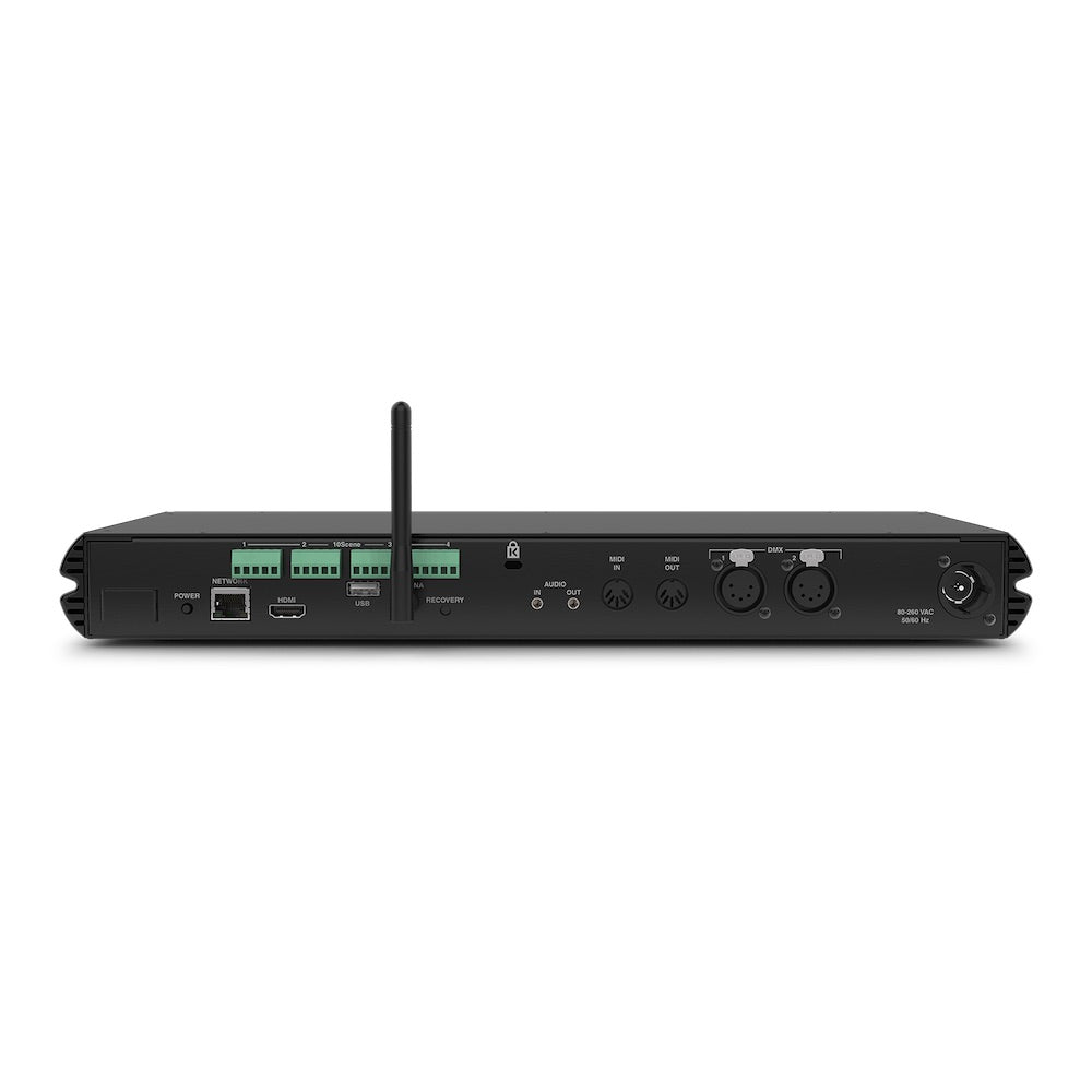 ChamSys QuickQ Rack - Rackmount Lighting Console, rear view