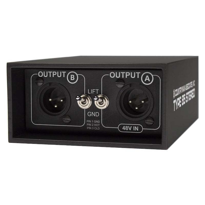Countryman Type 85S, 2-channel Active Instrument Direct Box, outputs