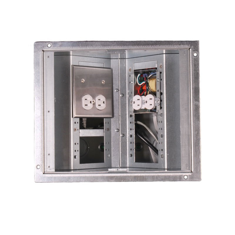 Juice Goose CQ-1 - 15A Single Sequence In-wall Power Sequencer, floor box