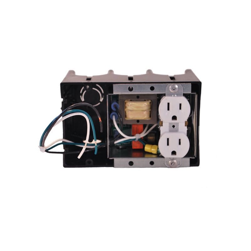 Juice Goose CQ-1 - 15A Single Sequence In-wall Power Sequencer, three gang box