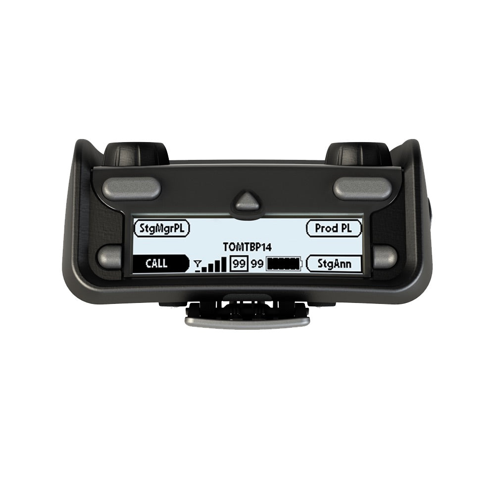Pliant Technologies CrewCom 2.4GHz 2-Vol 2-Conf Radio Pack, top