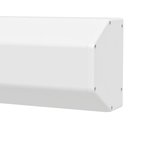 Da-Lite Tensioned Cosmopolitan (Over 12' W), white case closeup