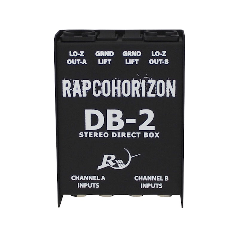 RapcoHorizon DB-2 - Stereo Passive Direct Box, front