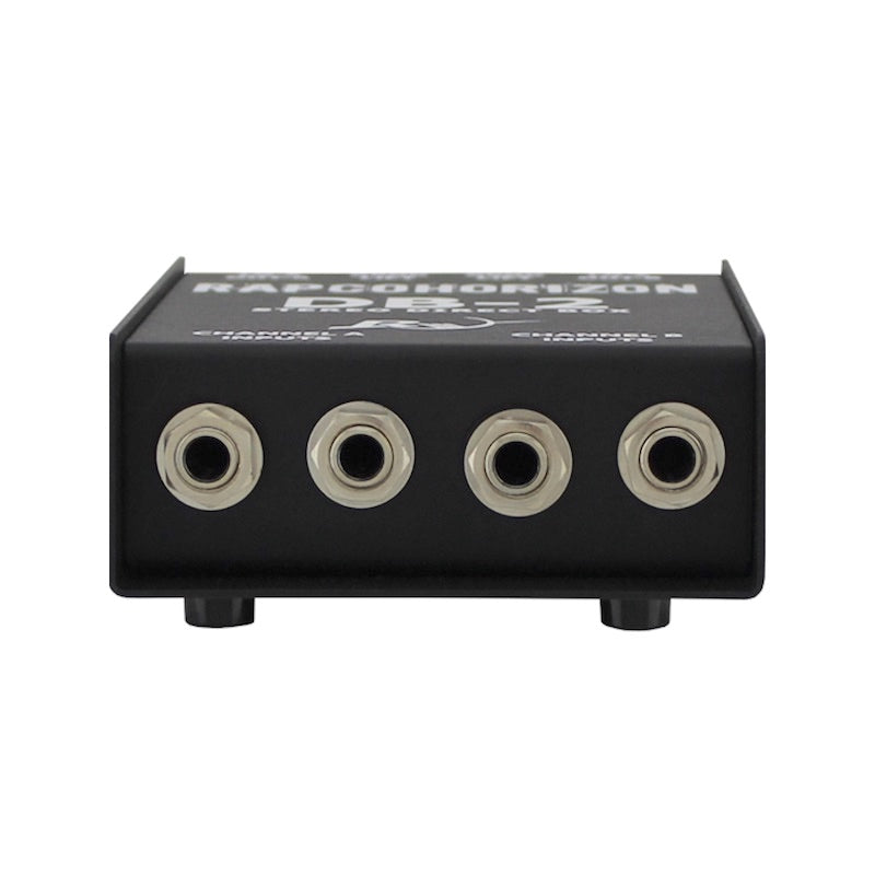 RapcoHorizon DB-2 - Stereo Passive Direct Box, input