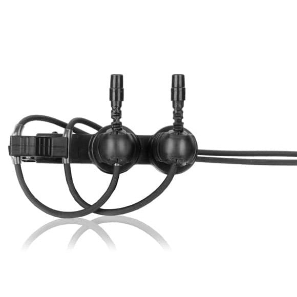 Countryman Double Isolation Clip for Countryman Lavalier Microphones, black