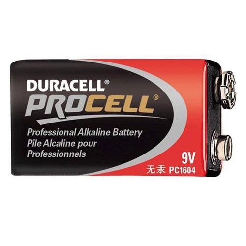 Duracell Procell PC1604 9V Alkaline Battery