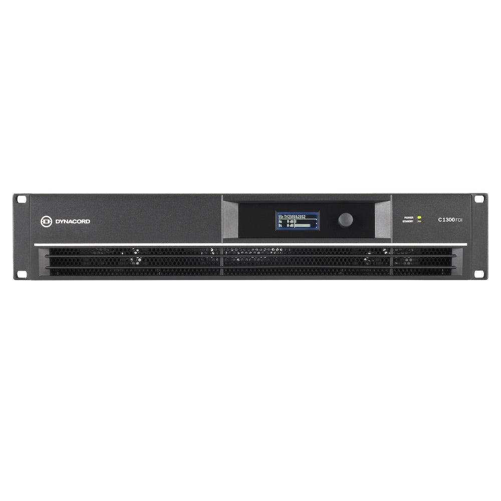 Dynacord C1300FDi - Two-channel, 1300W Power Amplifier, front