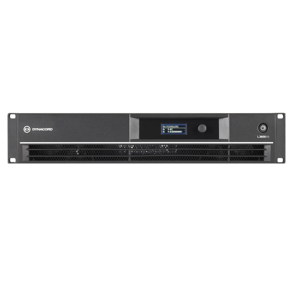 Dynacord L3600FD - Two-channel, 3600W Power Amplifier, front