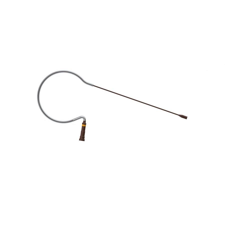 Countryman E6i Omnidirectional Earset Microphone - 2mm cable, cocoa