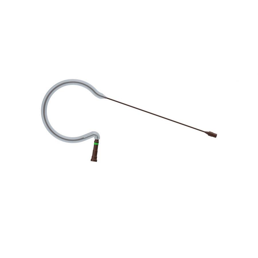 Countryman E6 Flex Directional Earset Microphone - 2mm cable, cocoa