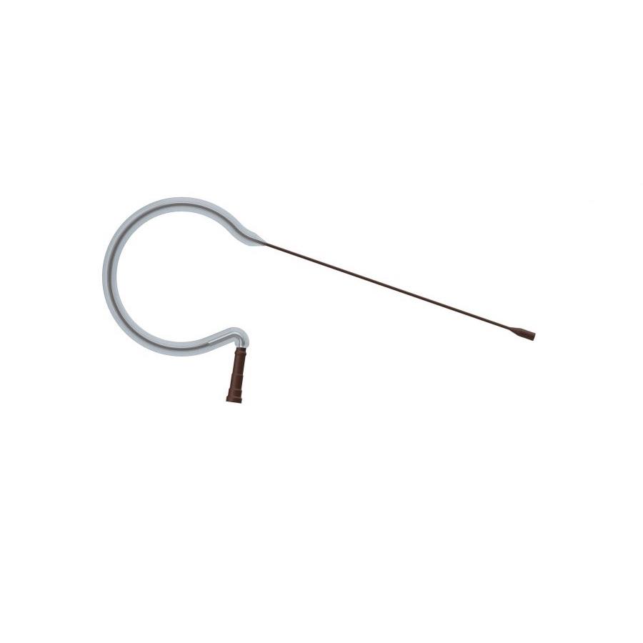 Countryman E6 Flex Omnidirectional Earset Microphone - 2mm cable, cocoa