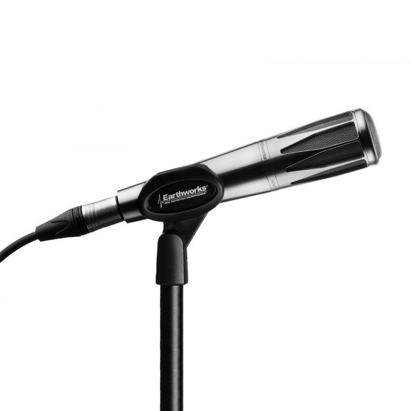 Earthworks SR314 - Handheld Vocal Condenser Microphone, shown with included mic clip