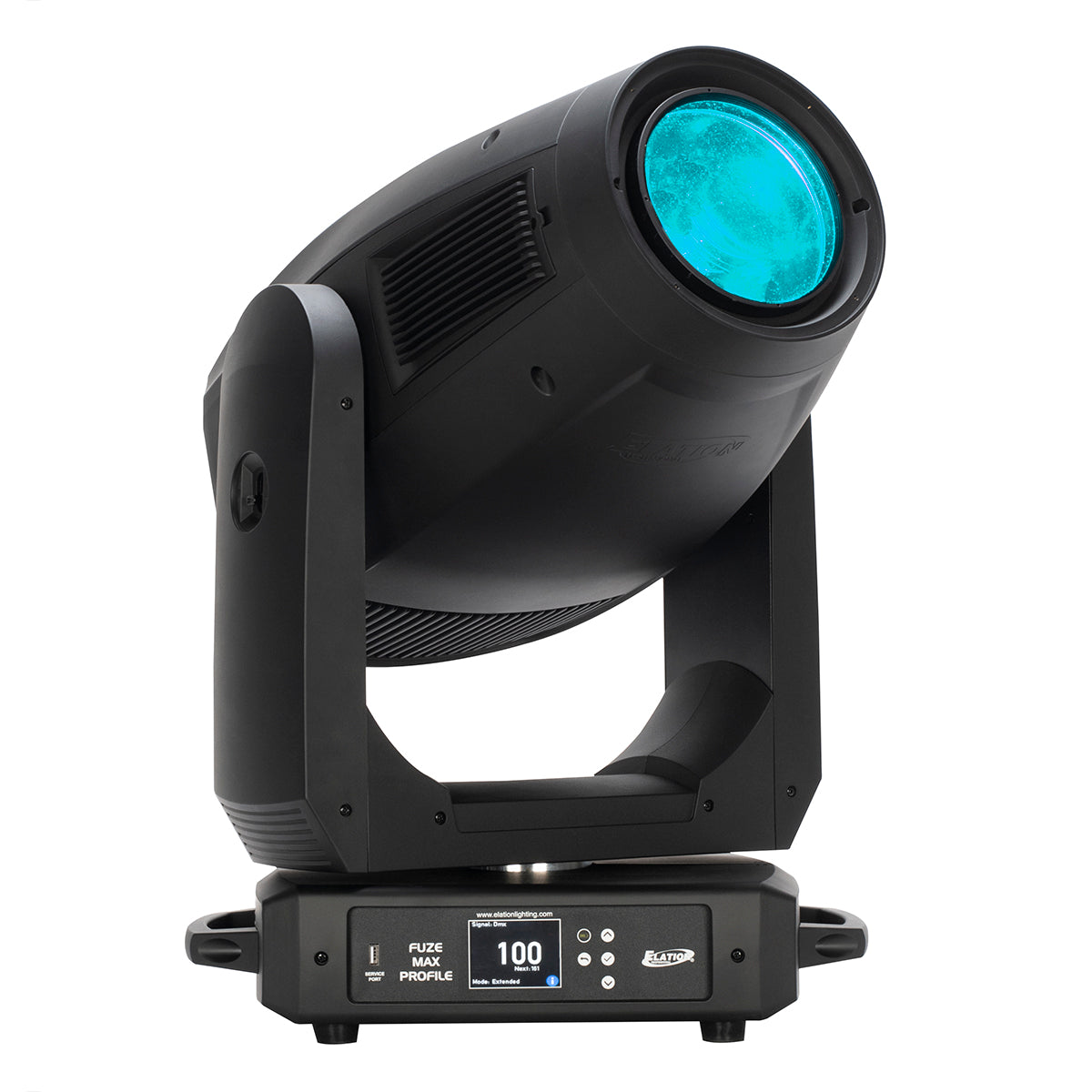 Elation FUZE MAX PROFILE - Automated Full Color LED Framing Fixture, cyan