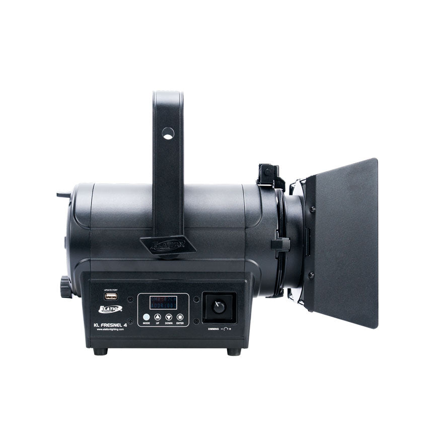 Elation KL Fresnel 4 - 50W LED Fresnel fixture, side