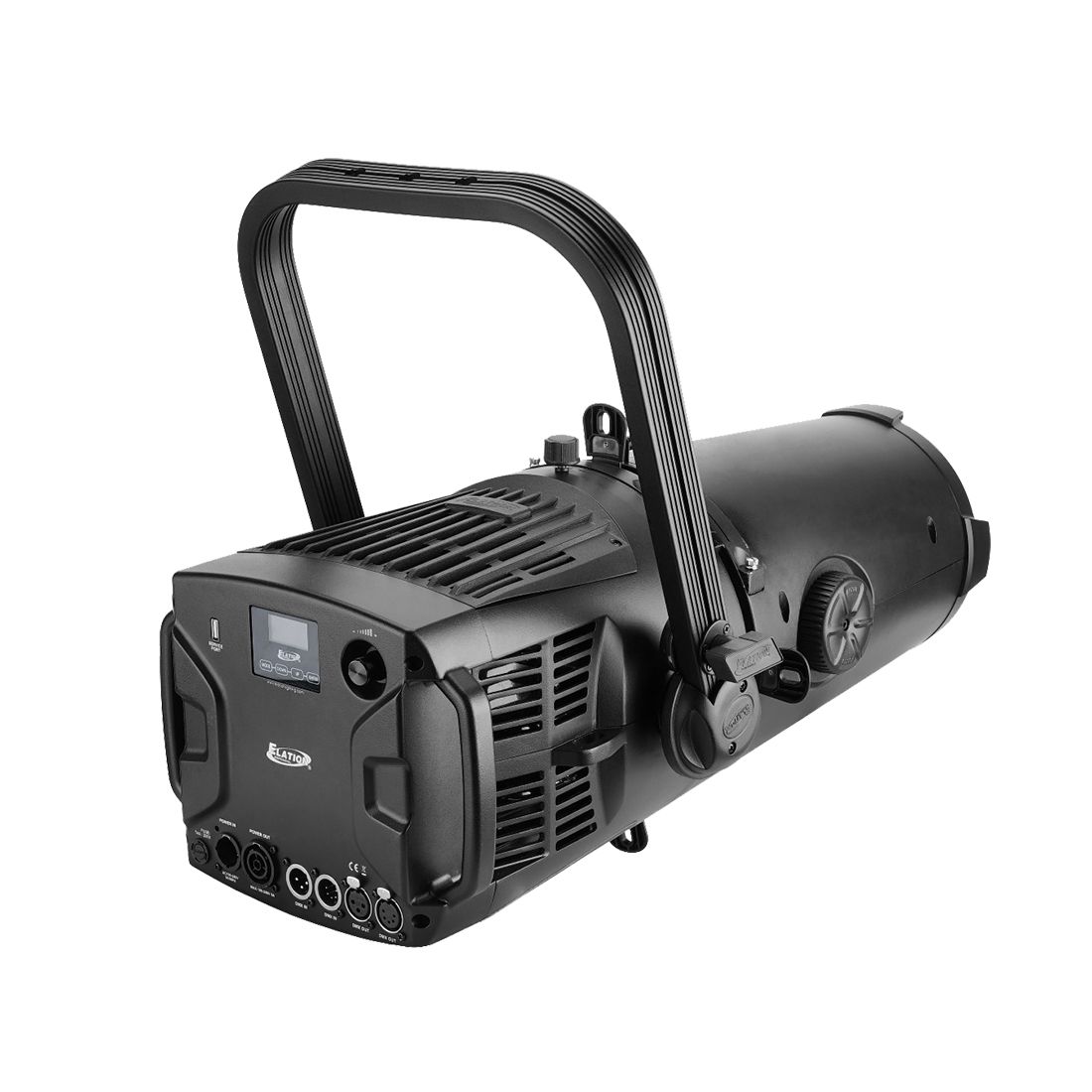 Elation KL Profile FC - 350W Compact LED Ellipsoidal Fixture, rear angle view