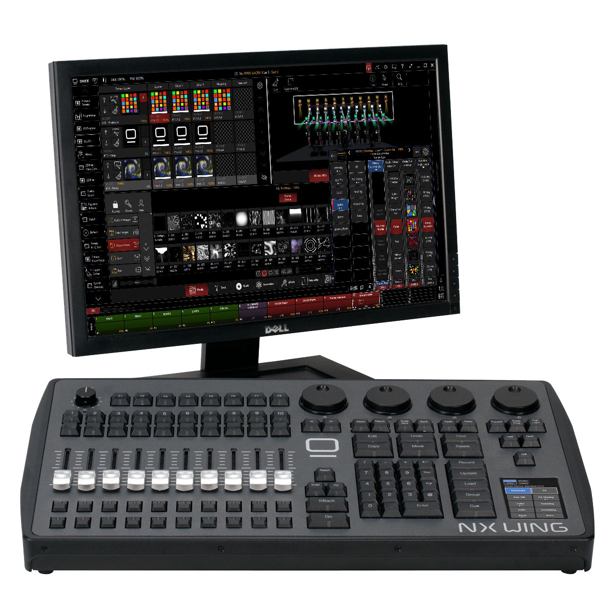 Elation NX WING - 64 Universe, 4x DMX port, SMPTE, MIDI, USB controller, PC not included