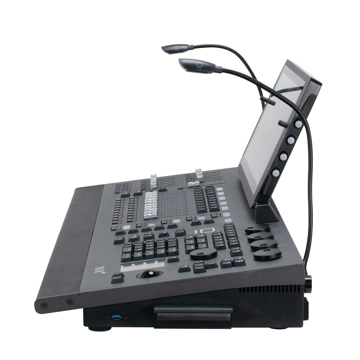 Elation Obsidian NX4 - 64 Universe, 44 Playbacks, ONYX Lighting Console, side