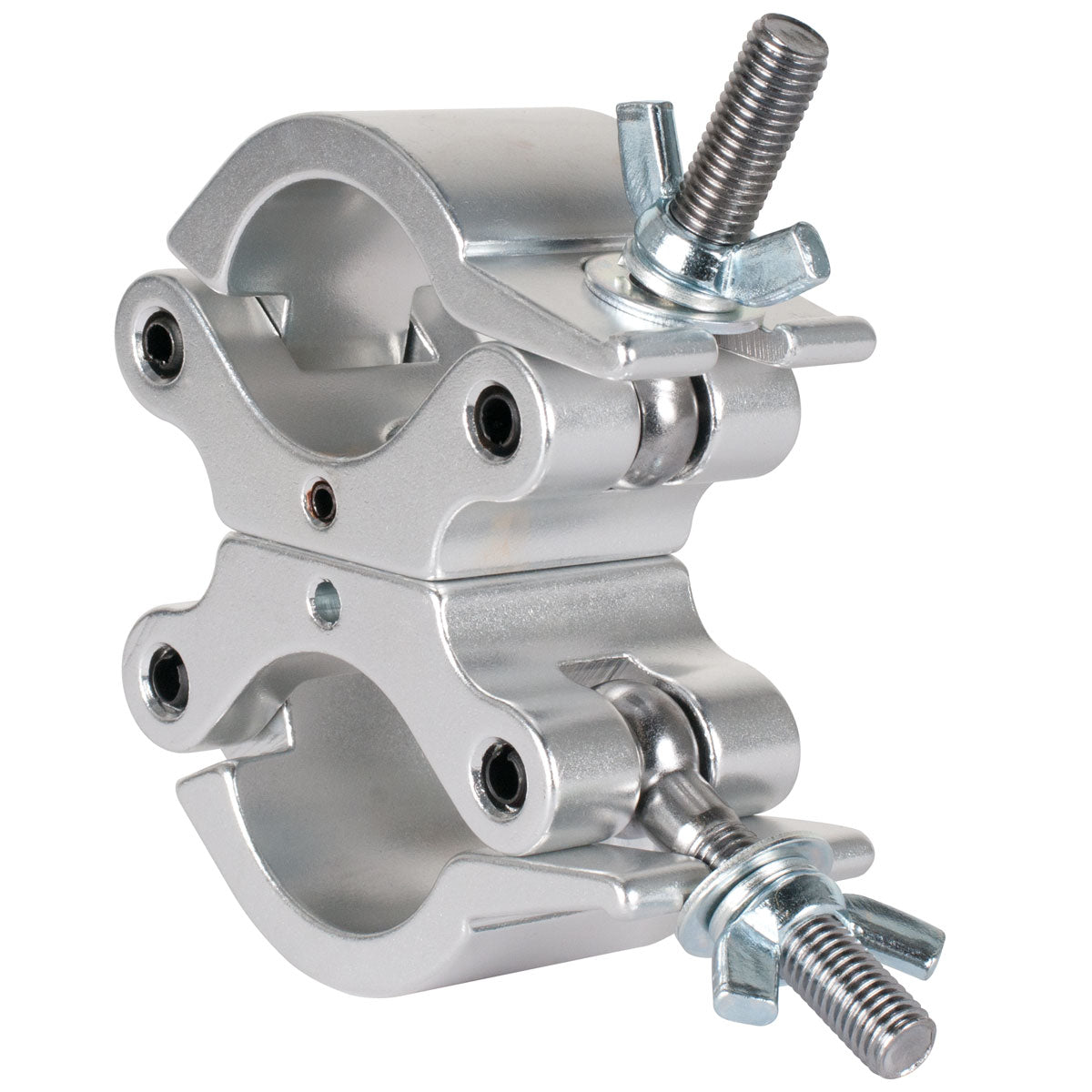 Elation Pro Swivel Clamp - Heavy Duty Aluminum Clamp with Swivel, closed