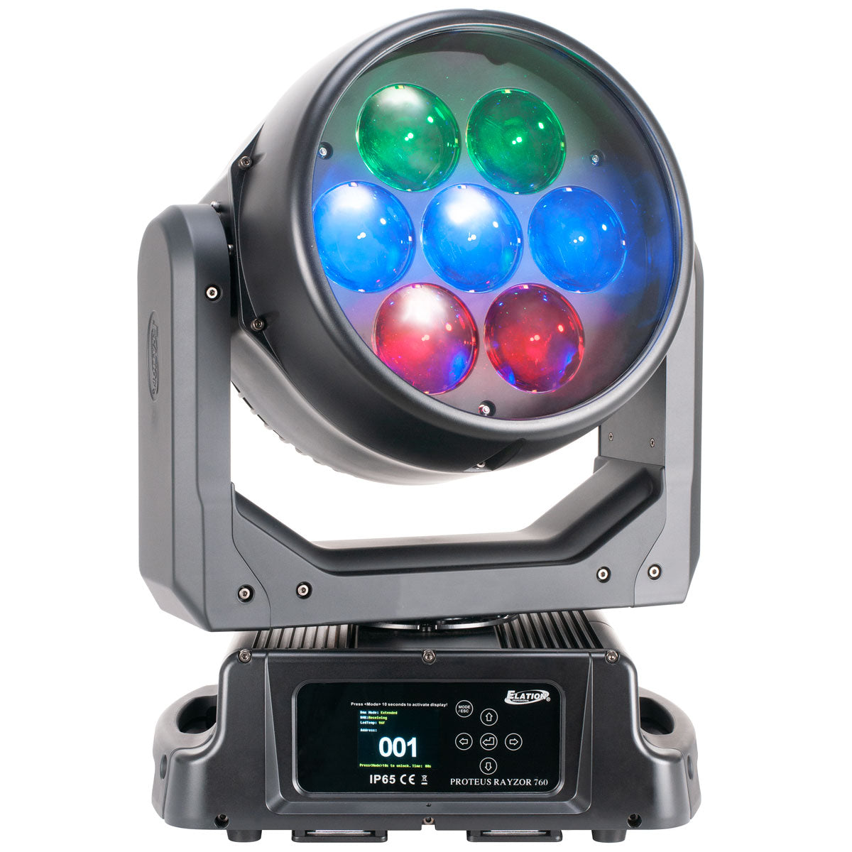 Elation Proteus Rayzor 760 - 7x60W RGBW IP MH Automated Fixture, RGB