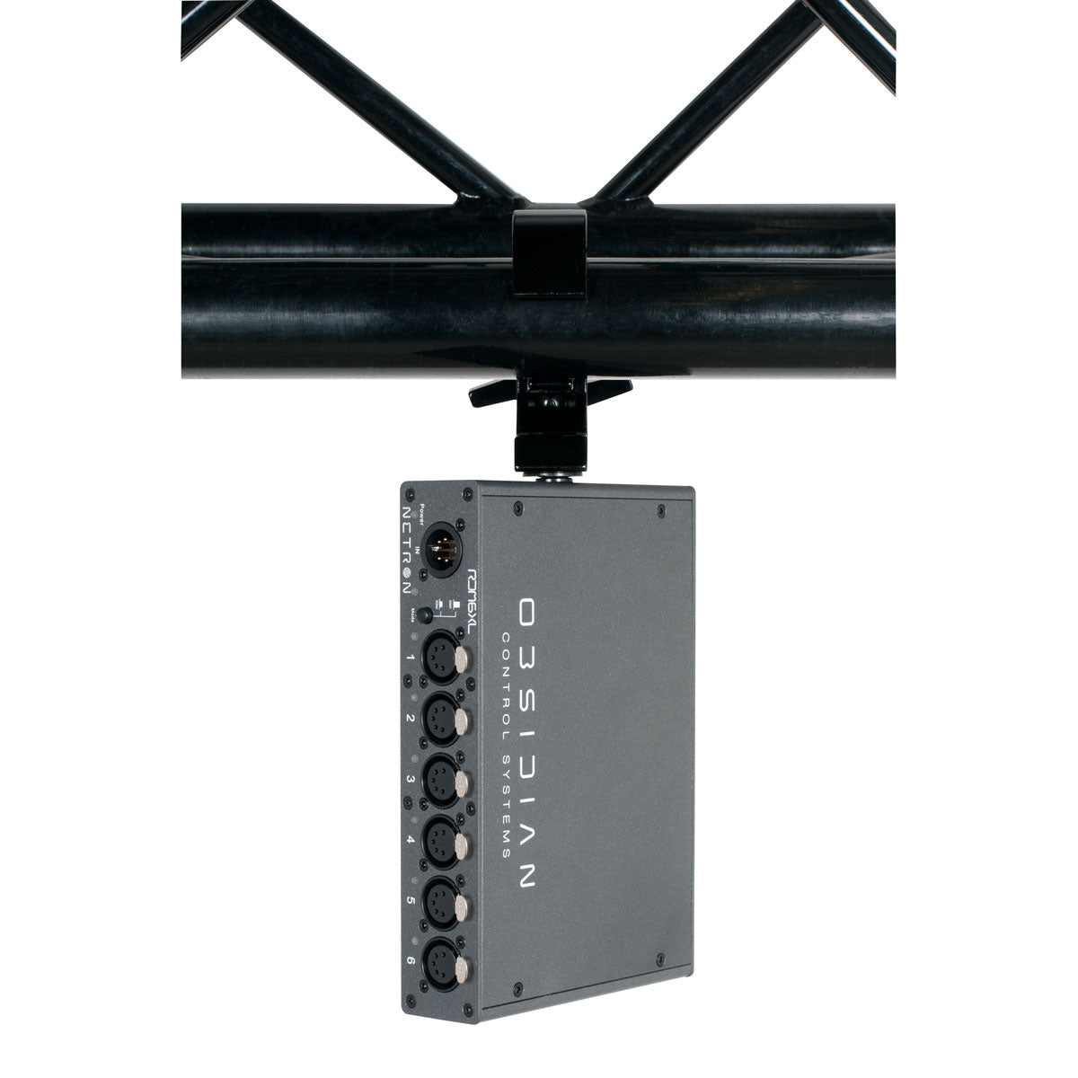 Elation RDM 6XL - 6 x 5-pin XLR DMX RDM Splitter, truss mount
