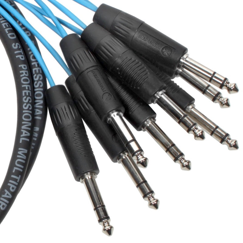Elite Core DB25Q5 - 8 TRS Male plugs